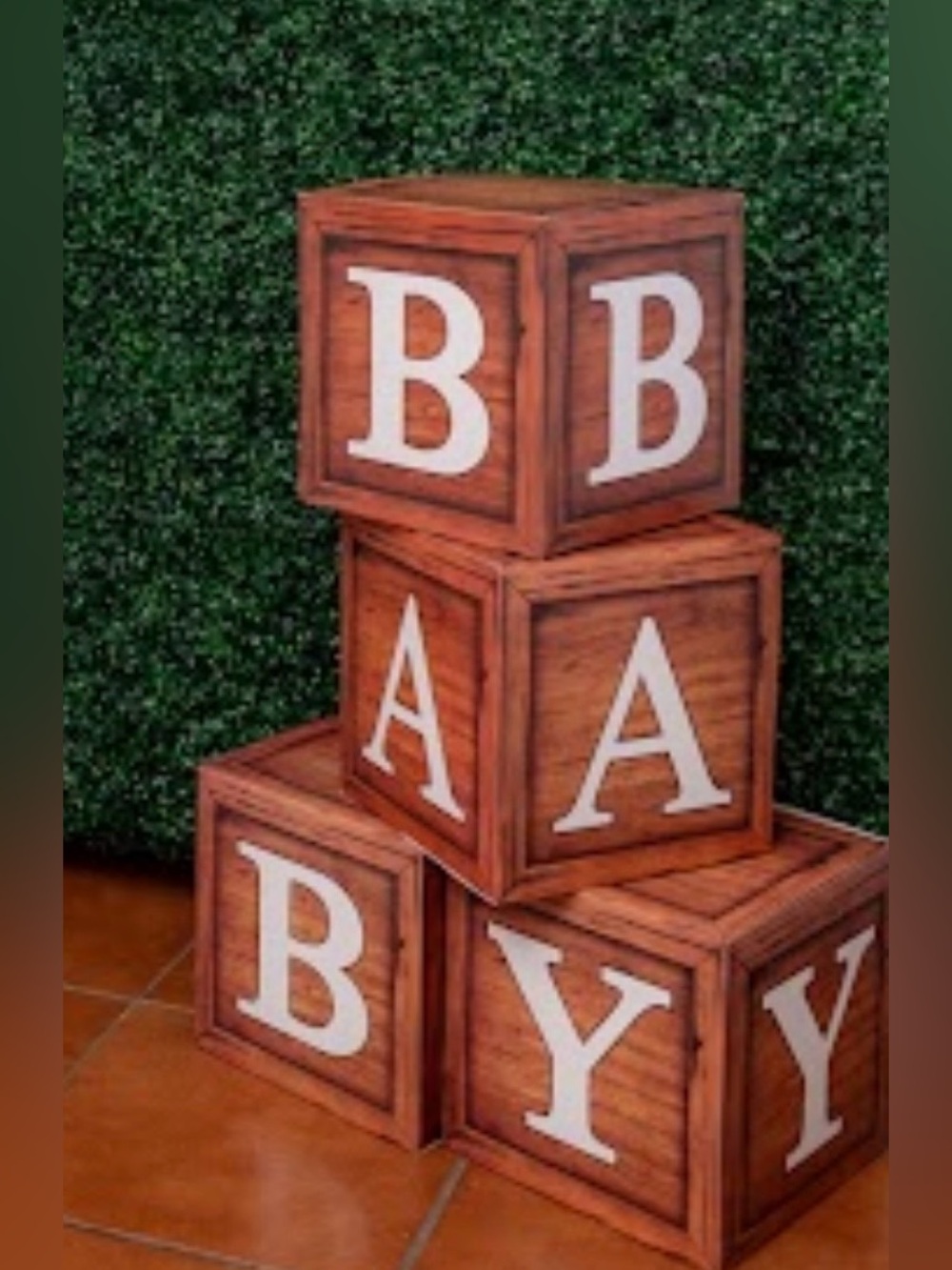 Oh Baby Floral Baby Shower Decorations and Games - Picture 2 of 7